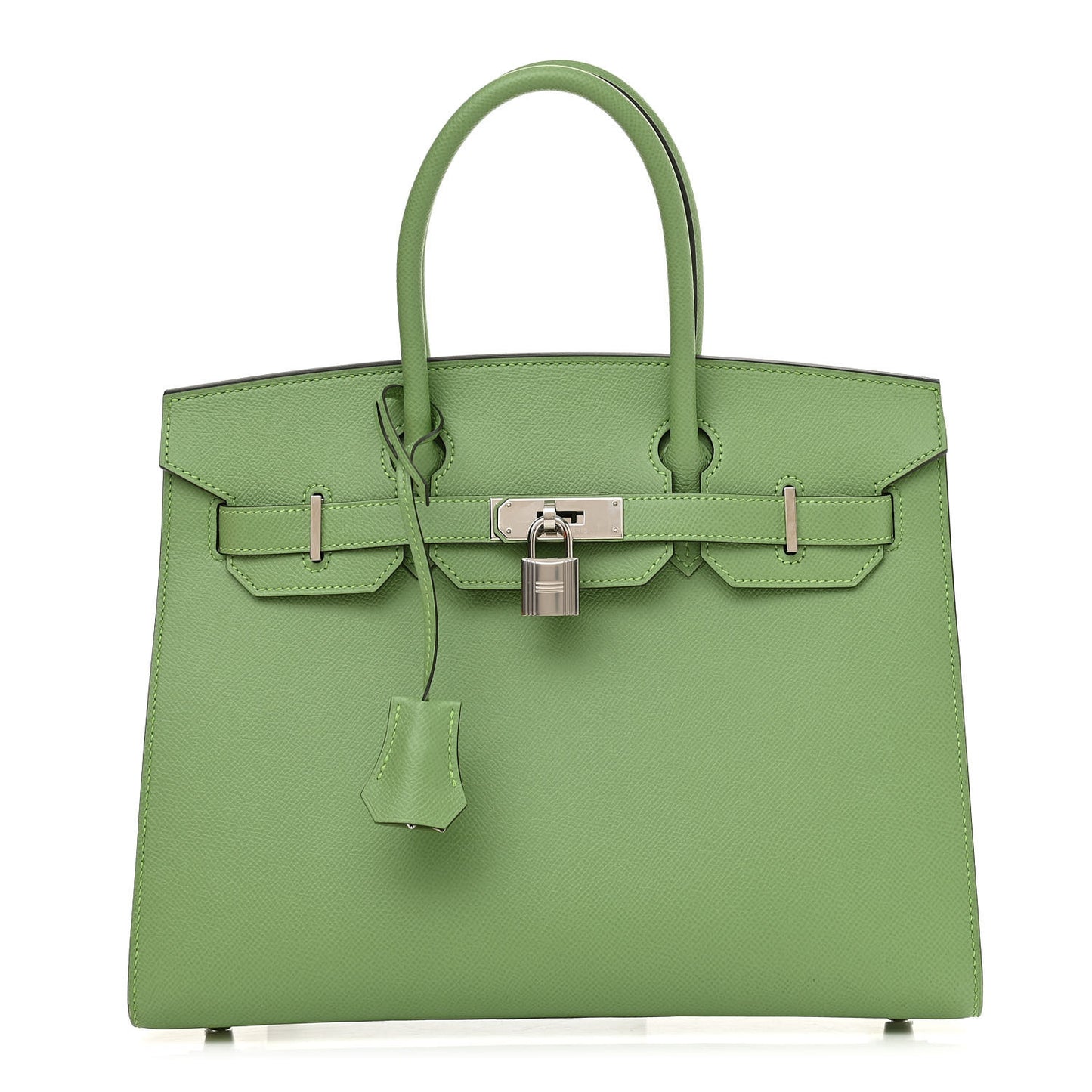 Epsom Sellier Birkin 30 Vert Criquet