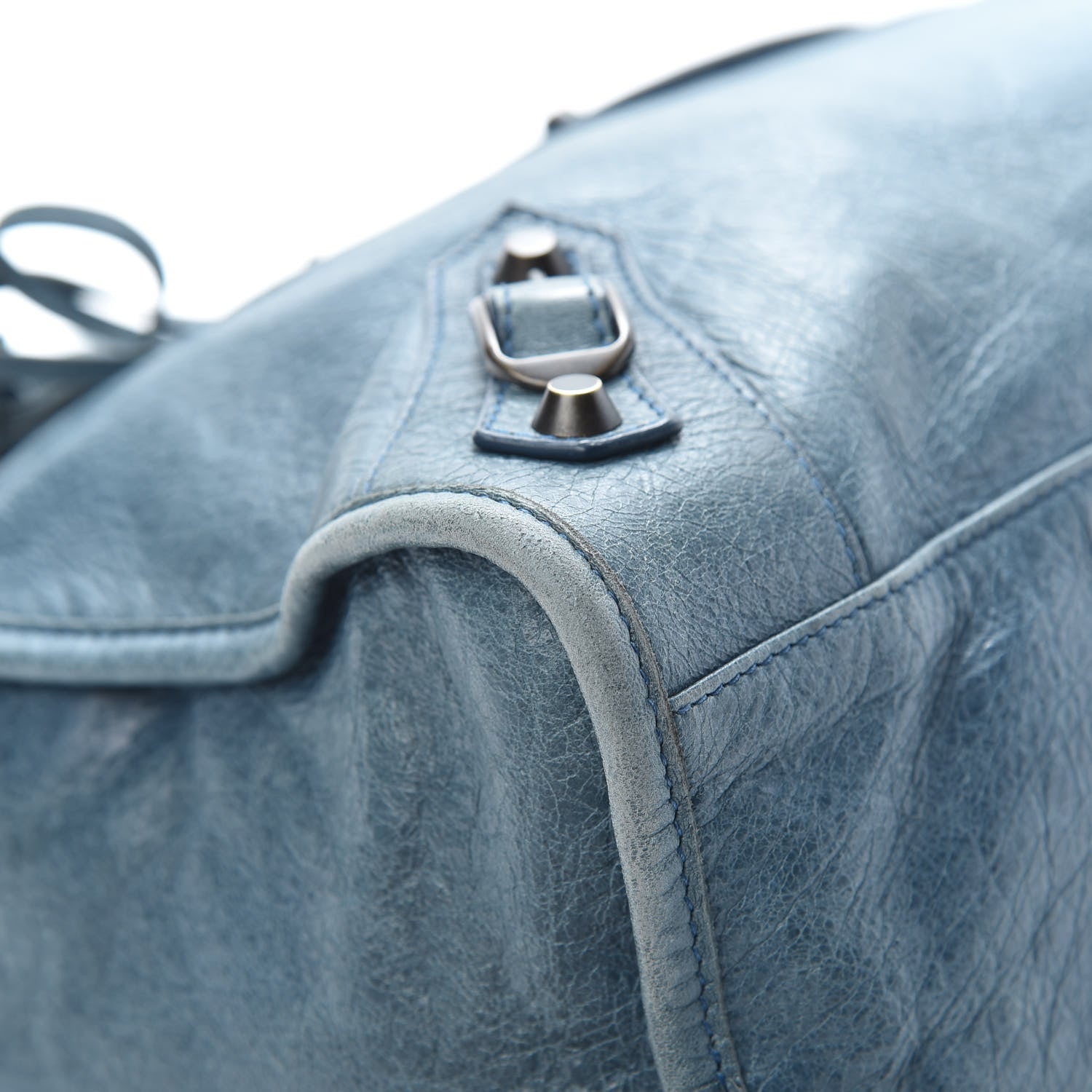 Balenciaga Agneau Classic Hardware City Bleu Cobalt Bleu Electric 9 of 15