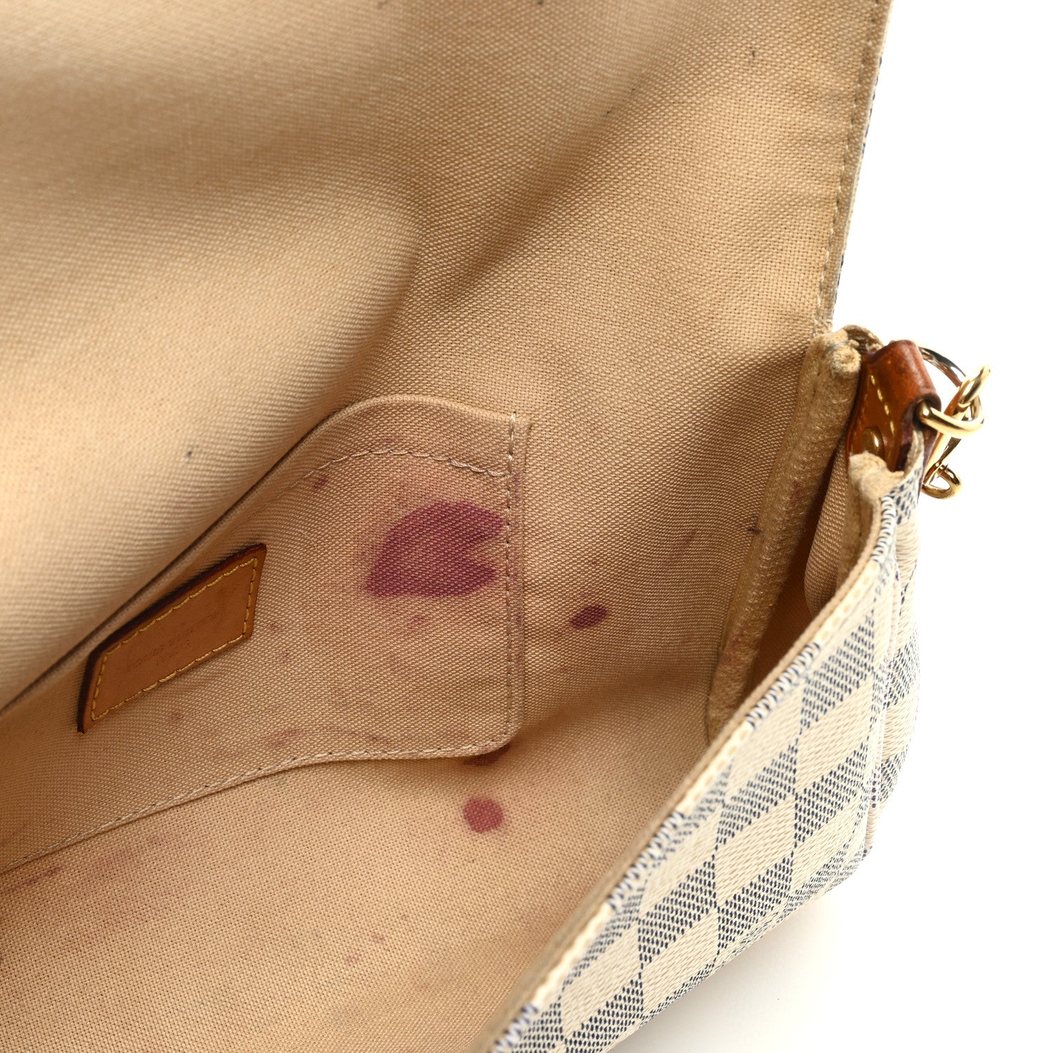 Louis Vuitton Damier Azur Favorite MM 7 of 11