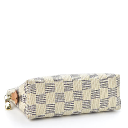 Louis Vuitton Damier Azur Cosmetic Pouch 3 of 9