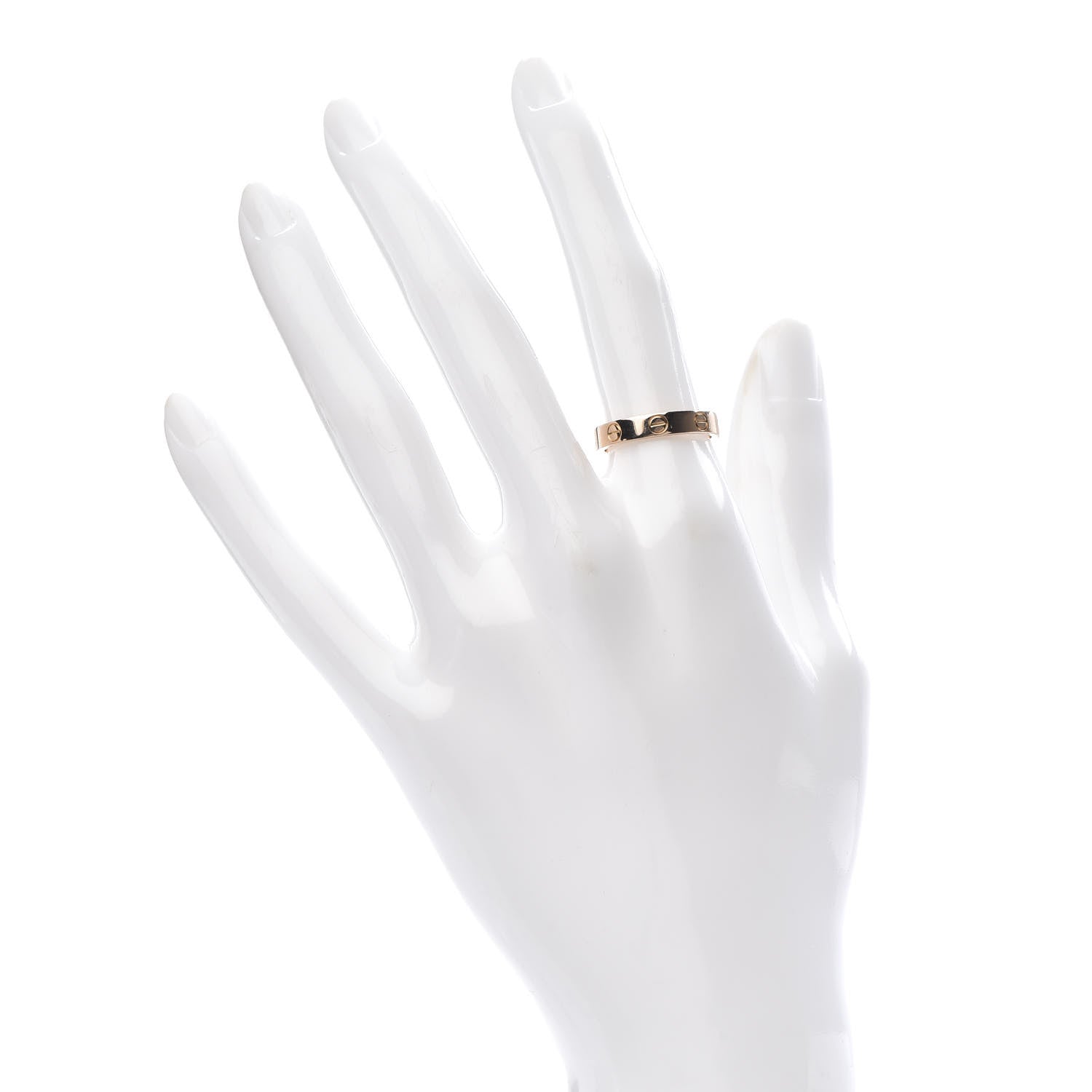Cartier 18K Pink Gold 3.5mm LOVE Wedding Band Ring 52 6 2 of 4