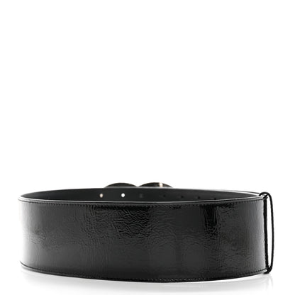 Chanel Patent CC Wide Belt 90 36 Black 2 of 9