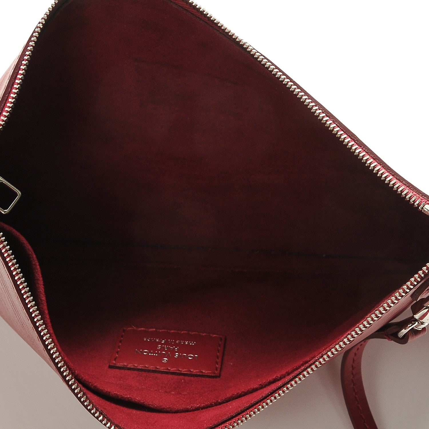 Louis Vuitton Epi Neverfull MM GM Pochette Fuchsia 5 of 6