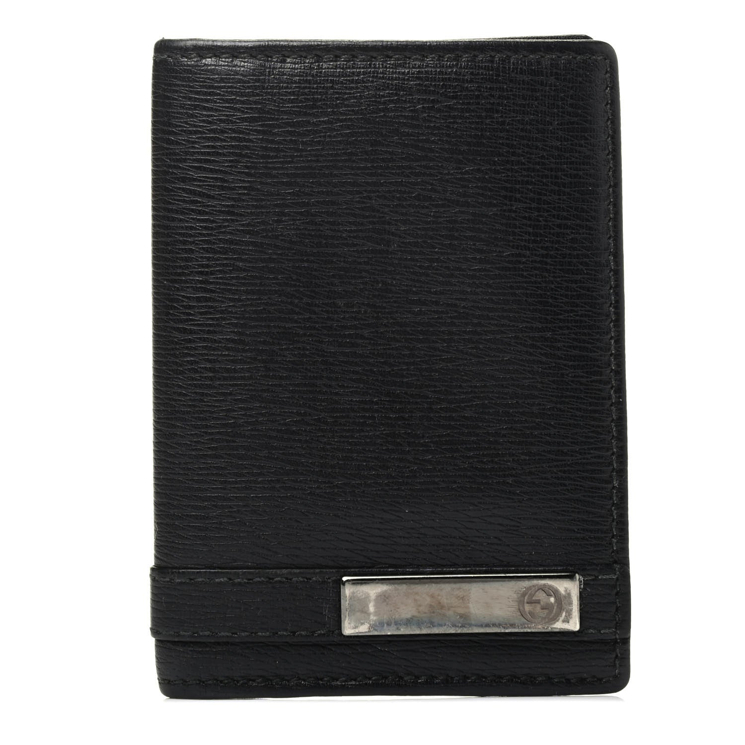 Gucci Calfskin Bi-Fold Wallet Black 1 of 3