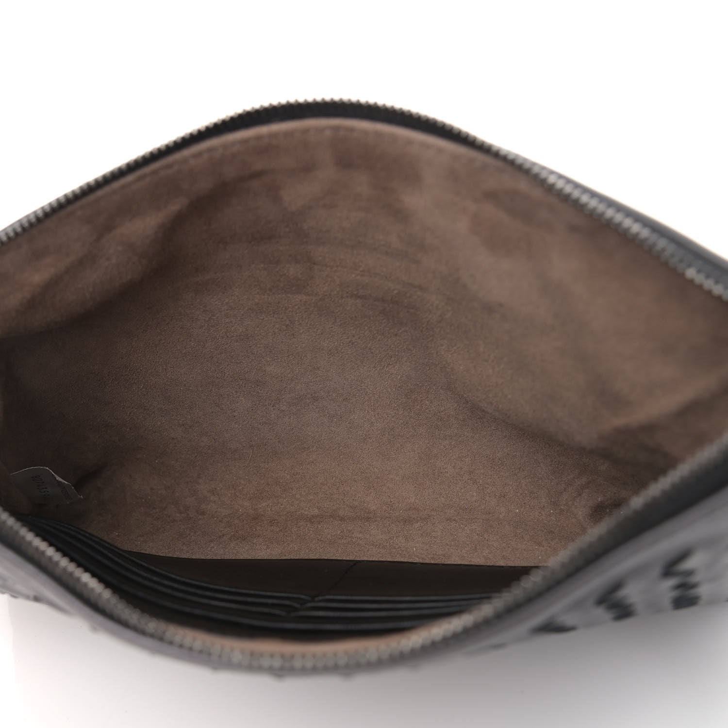Bottega Veneta Nappa Intrecciato Biletto Chain Crossbody Antique Silver 5 of 9
