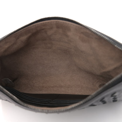 Bottega Veneta Nappa Intrecciato Biletto Chain Crossbody Antique Silver 5 of 9