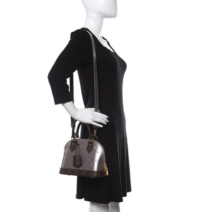 Louis Vuitton Vernis Monogram Alma BB Taupe Metallise 2 of 10