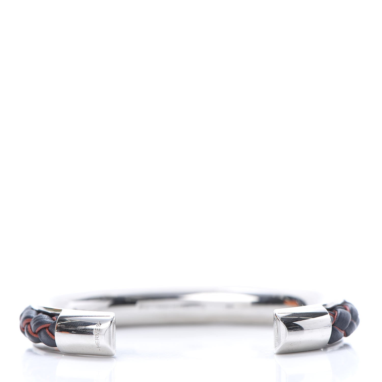 Hermes Tadelakt Braided Kyoto Cuff 3 of 6