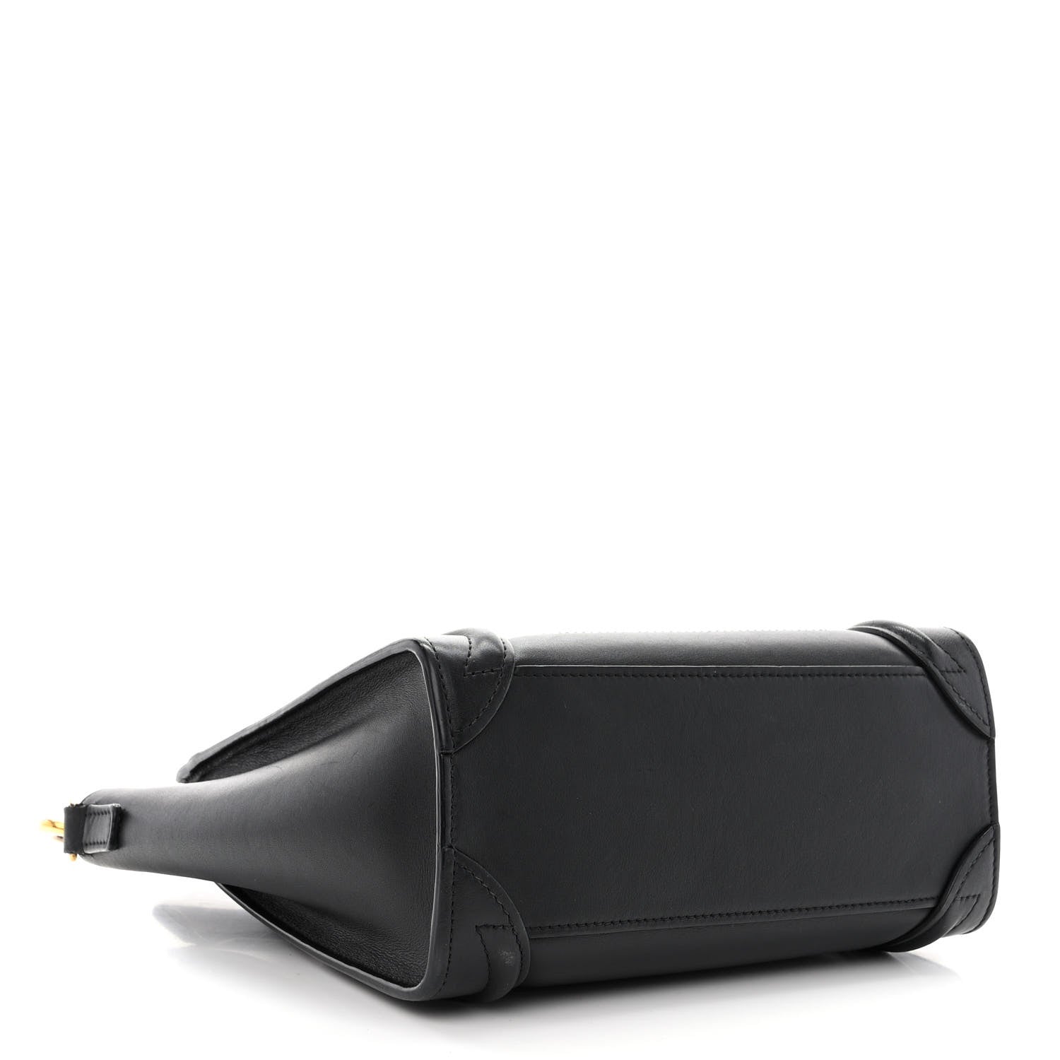 Celine Smooth Calfskin Nano Luggage Black 4 of 10