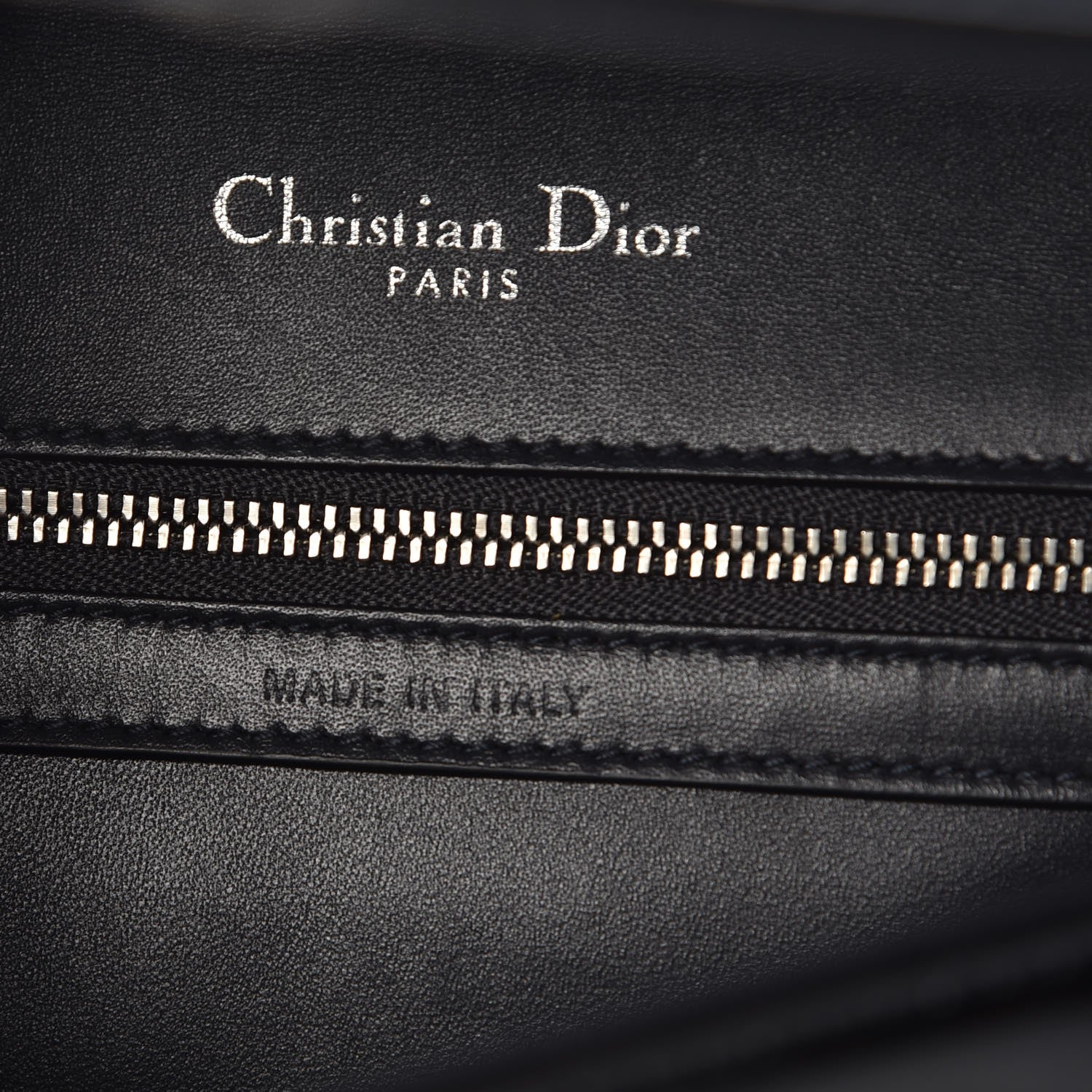 Christian Dior Patent Micro-Cannage Medium Diorama Flap Bag Black 7 of 7