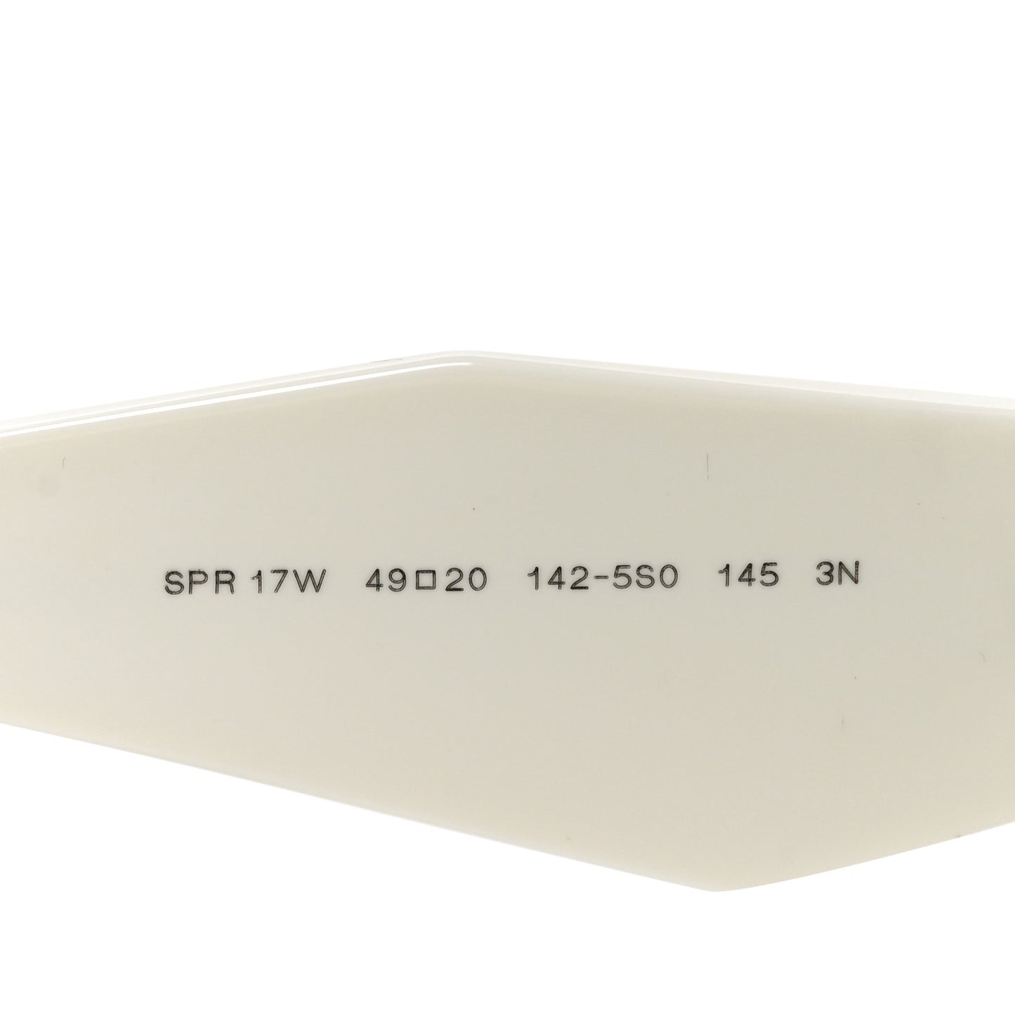 Acetate Symbole Sunglasses SPR 17W White