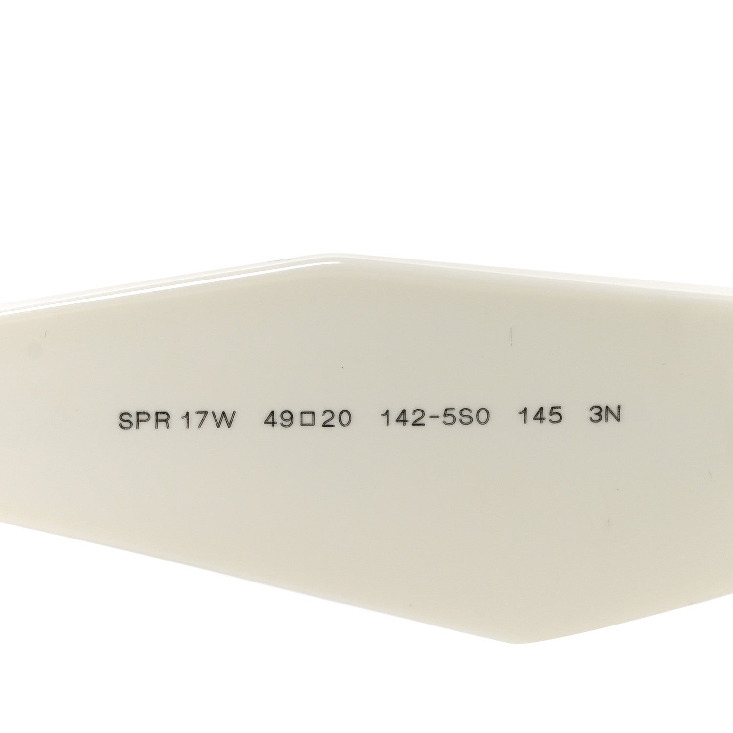 Prada Acetate Symbole Sunglasses SPR 17W White 6 of 7