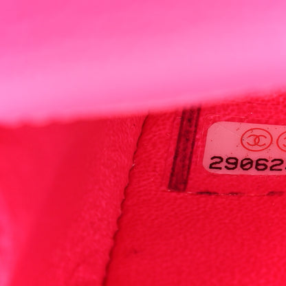 Chanel Goatskin Quilted 2.55 Reissue Flap Belt Bag Fluorescent Pink 7 of 10