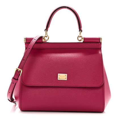 Dolce & Gabbana Dauphine Small Miss Sicily Satchel Ciclamino 1 of 10
