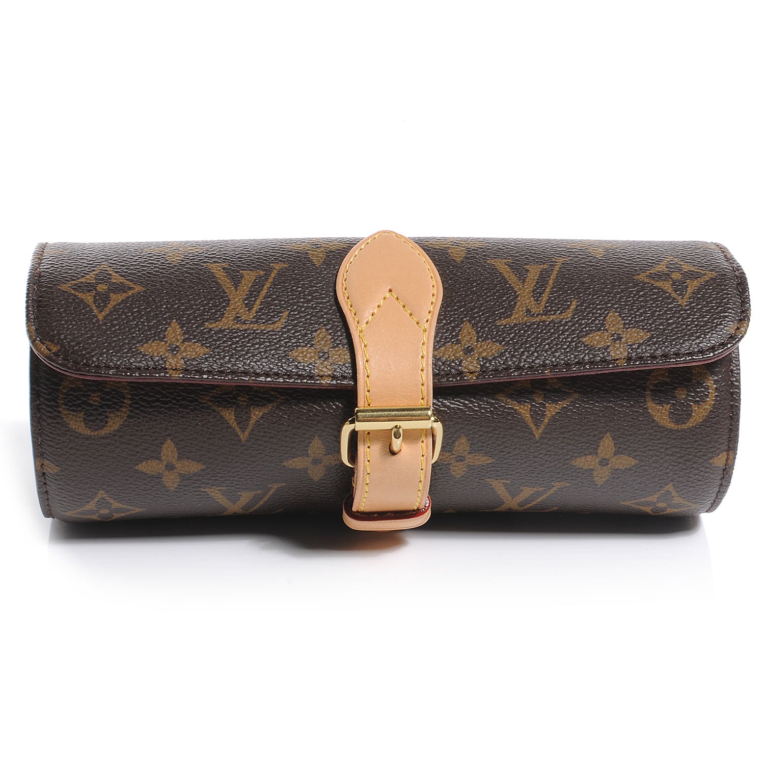 Louis Vuitton Monogram 3 Watch Travel Case 1 of 7