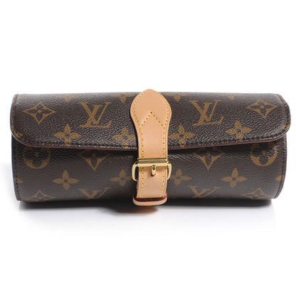 Louis Vuitton Monogram 3 Watch Travel Case 1 of 7