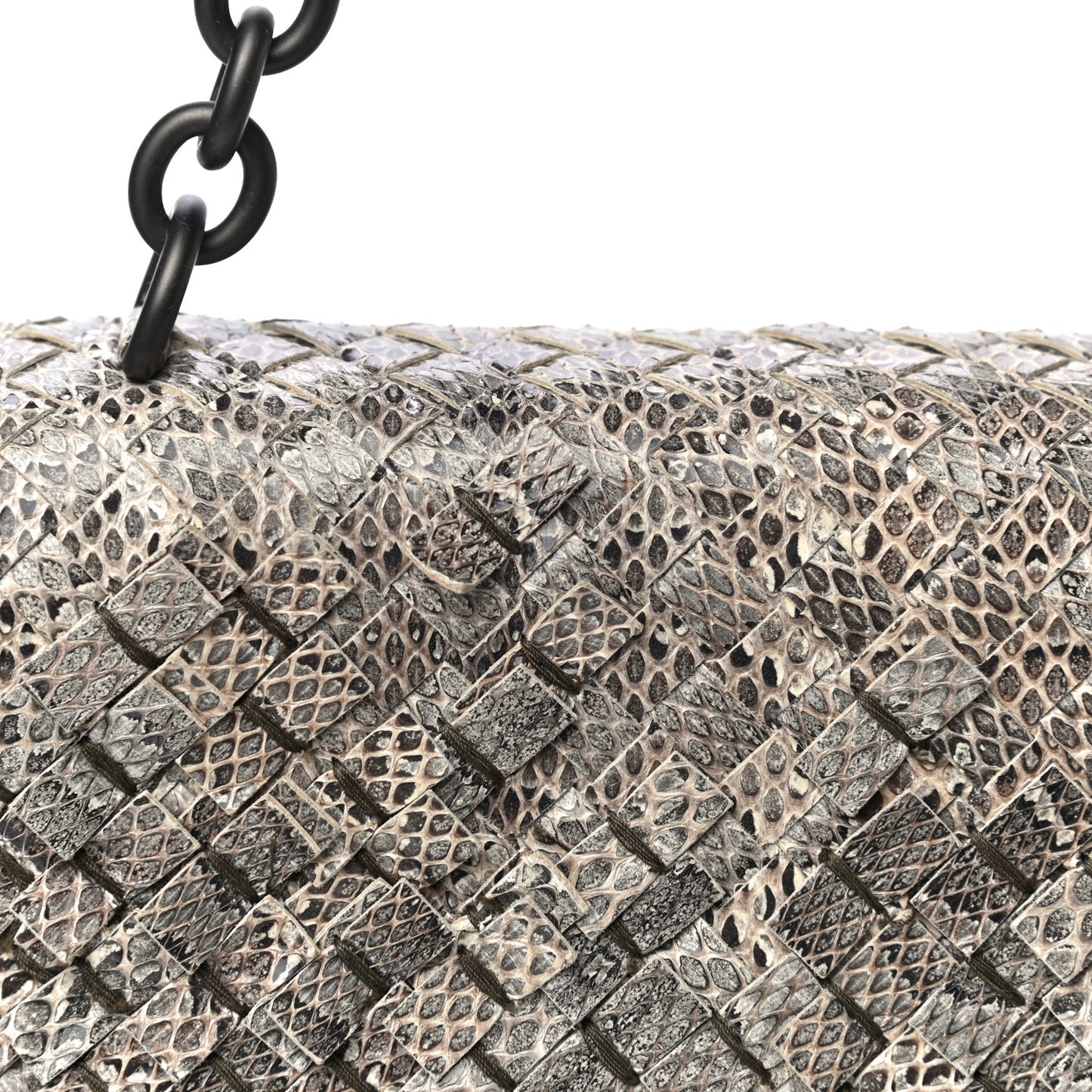 Tobu Ayers Intrecciato Small Olimpia Shoulder Bag Beige