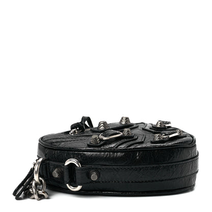 Balenciaga Agneau Arena Mini Le Cagole Heart Bag Black 4 of 11