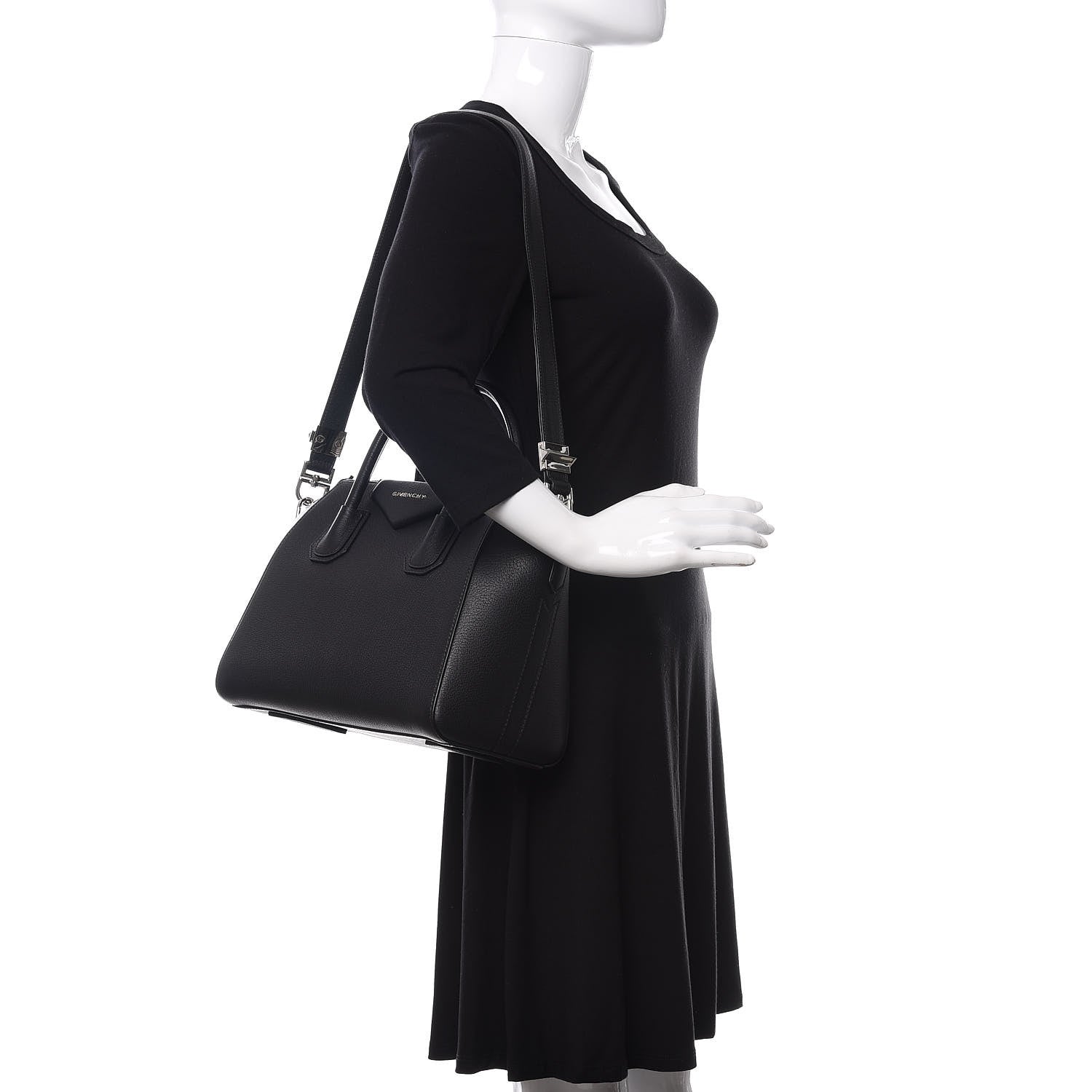 Givenchy Sugar Goatskin Small Antigona Black 2 of 11