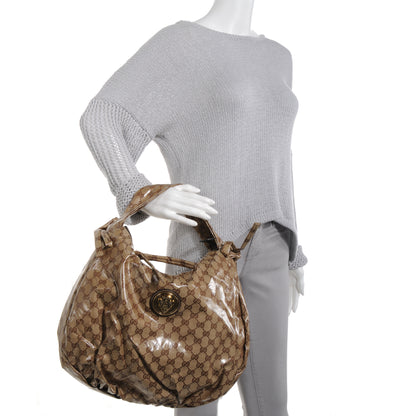 Gucci Crystal Monogram Medium Hysteria Hobo 2 of 8
