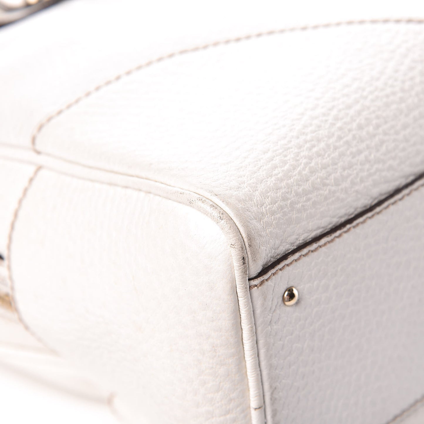 Calfskin Hasler Boston White