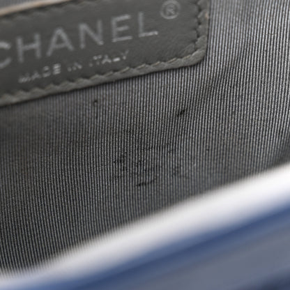 Chanel Washed Lambskin Quilted Mini Chain Around Flap Blue 11 of 12