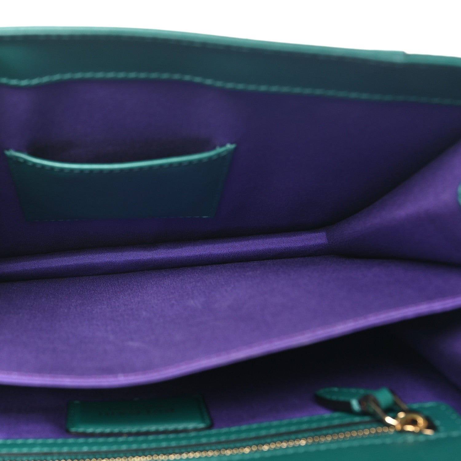 Bulgari Calfskin Serpenti Forever Top Handle Emerald Green 6 of 10
