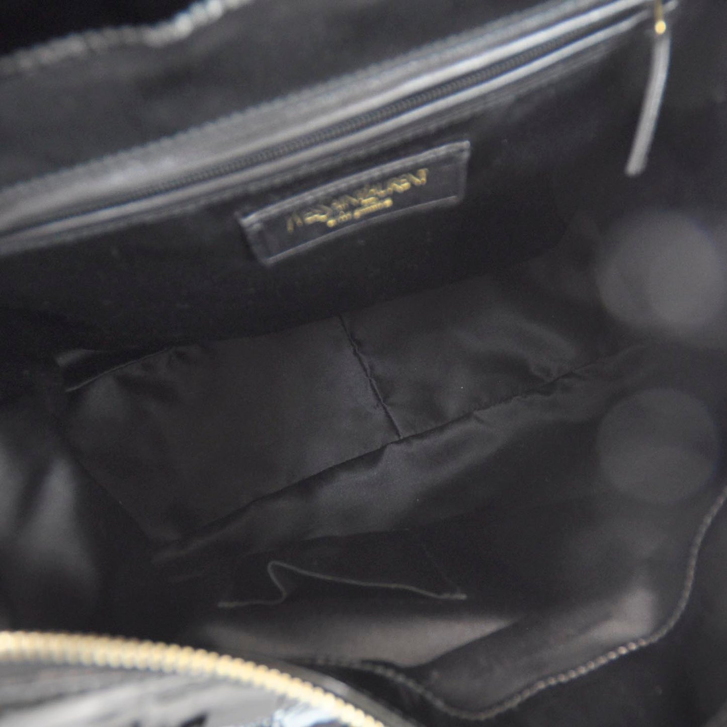 Patent Croc Muse Messenger Black