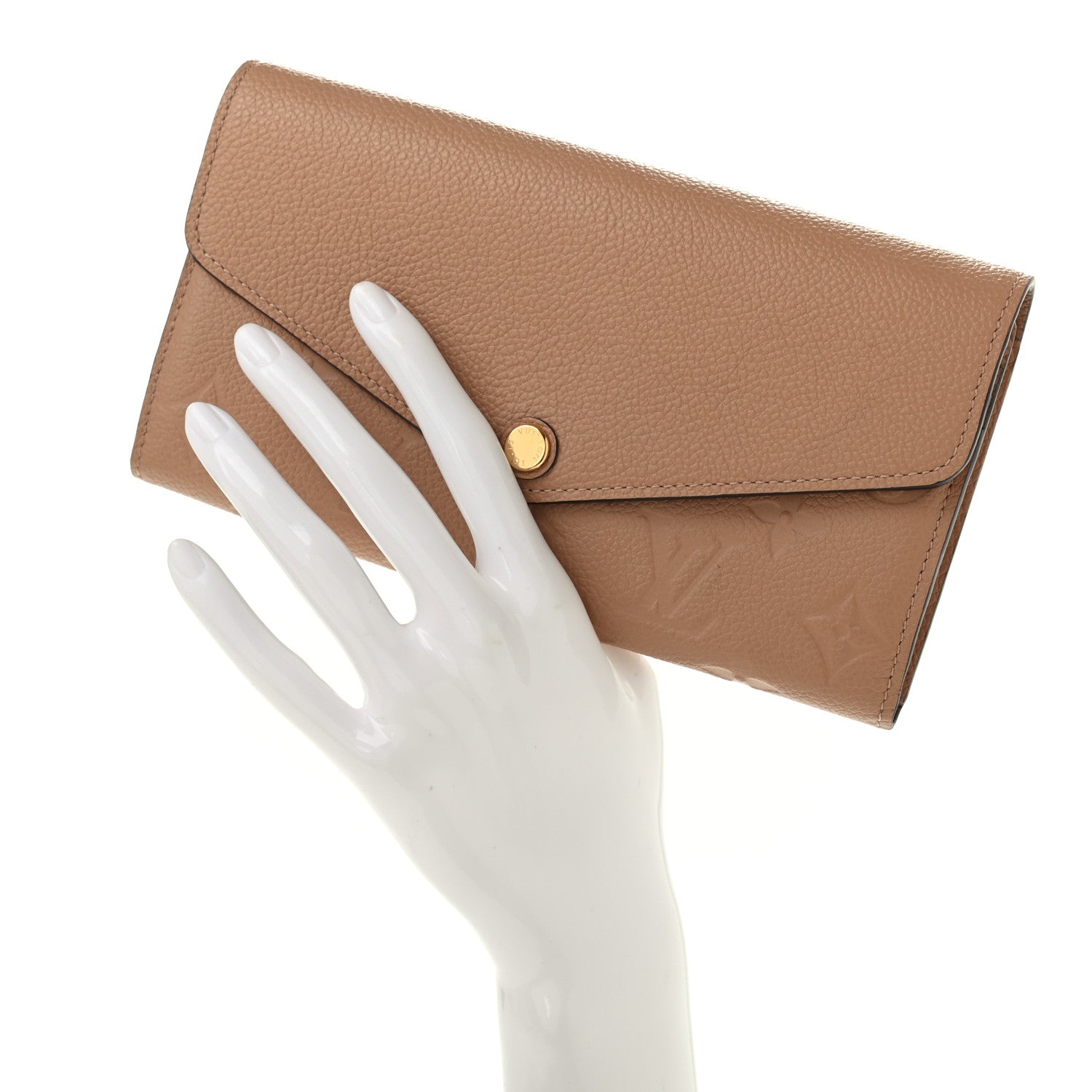 Louis Vuitton Empreinte Sarah Wallet NM Papyrus 2 of 9