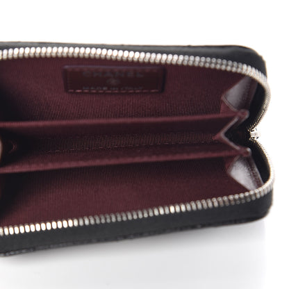 Chanel Caviar Quilted Zip Coin Purse Black 5 of 8