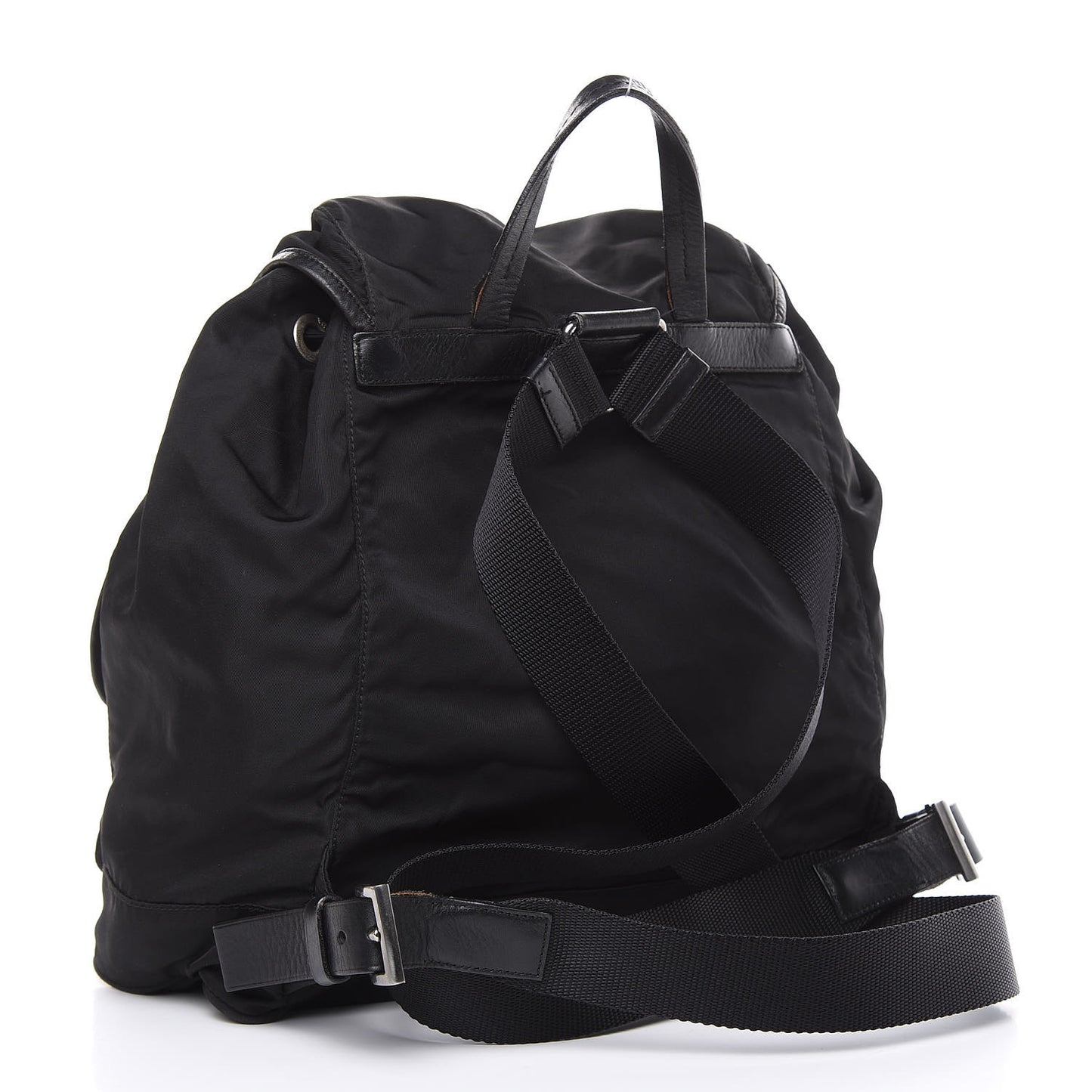 Tessuto Nylon Vela Small Backpack Black