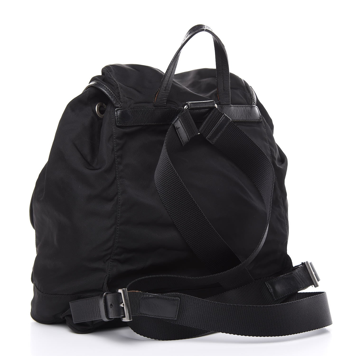Prada Tessuto Nylon Vela Small Backpack Black 3 of 14