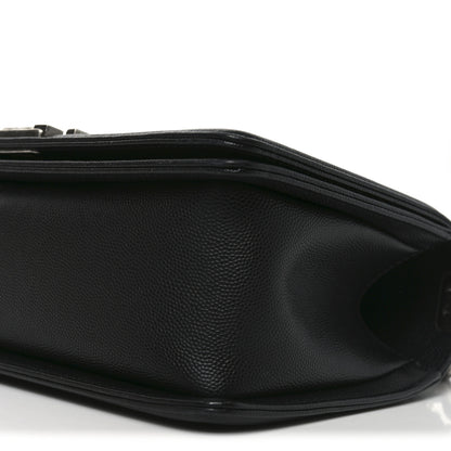 Chanel Caviar Quilted Medium Boy Flap Black 10 of 10