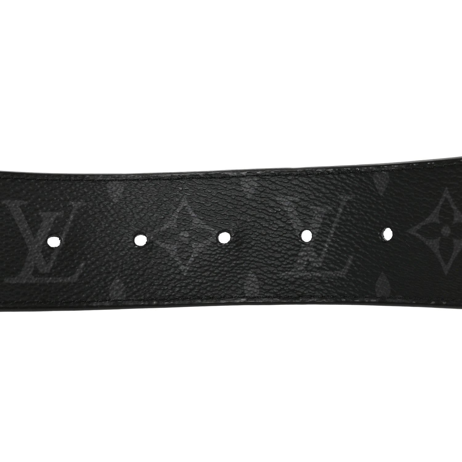 Louis Vuitton Calfskin Monogram Eclipse 40mm LV Initiales Reversible Belt 120 48 3 of 6