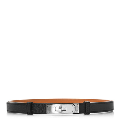 Hermes Epsom Kelly Belt Black 1 of 4
