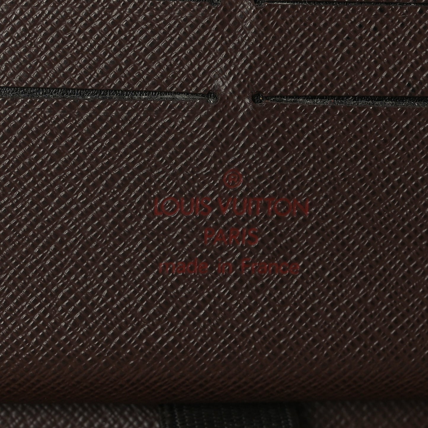 Damier Ebene Zippy Organizer Wallet