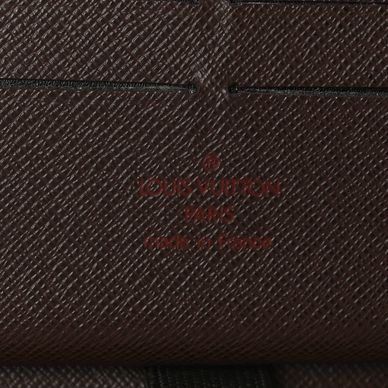 Louis Vuitton Damier Ebene Zippy Organizer Wallet 7 of 7