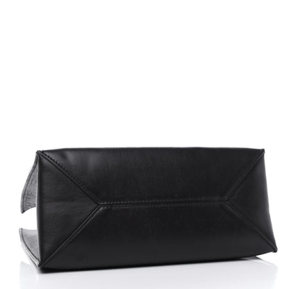 Givenchy Calfskin Bambi Print Medium Stargate Shopper Tote Black 5 of 9