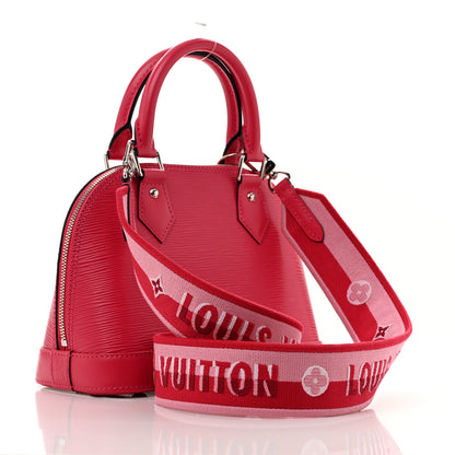 Louis Vuitton Epi Jacquard Alma BB Rose Pondicherry 3 of 9