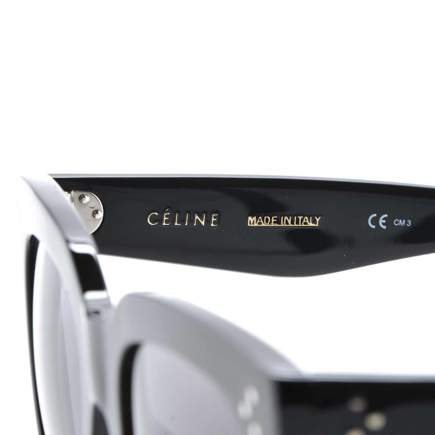 Celine Tilda Sunglasses CL 41076/S Black 5 of 7