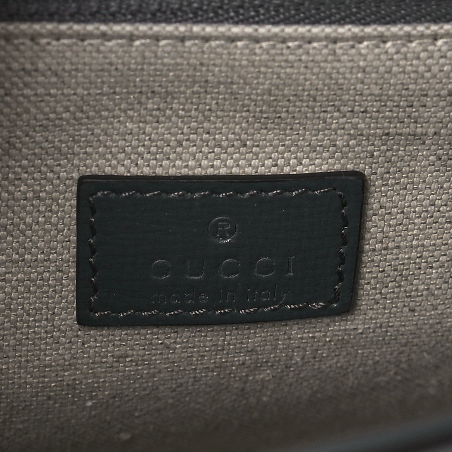 Gucci Azalea Calfskin Web Horsebit 1955 Shoulder Bag Graphite Grey 6 of 8
