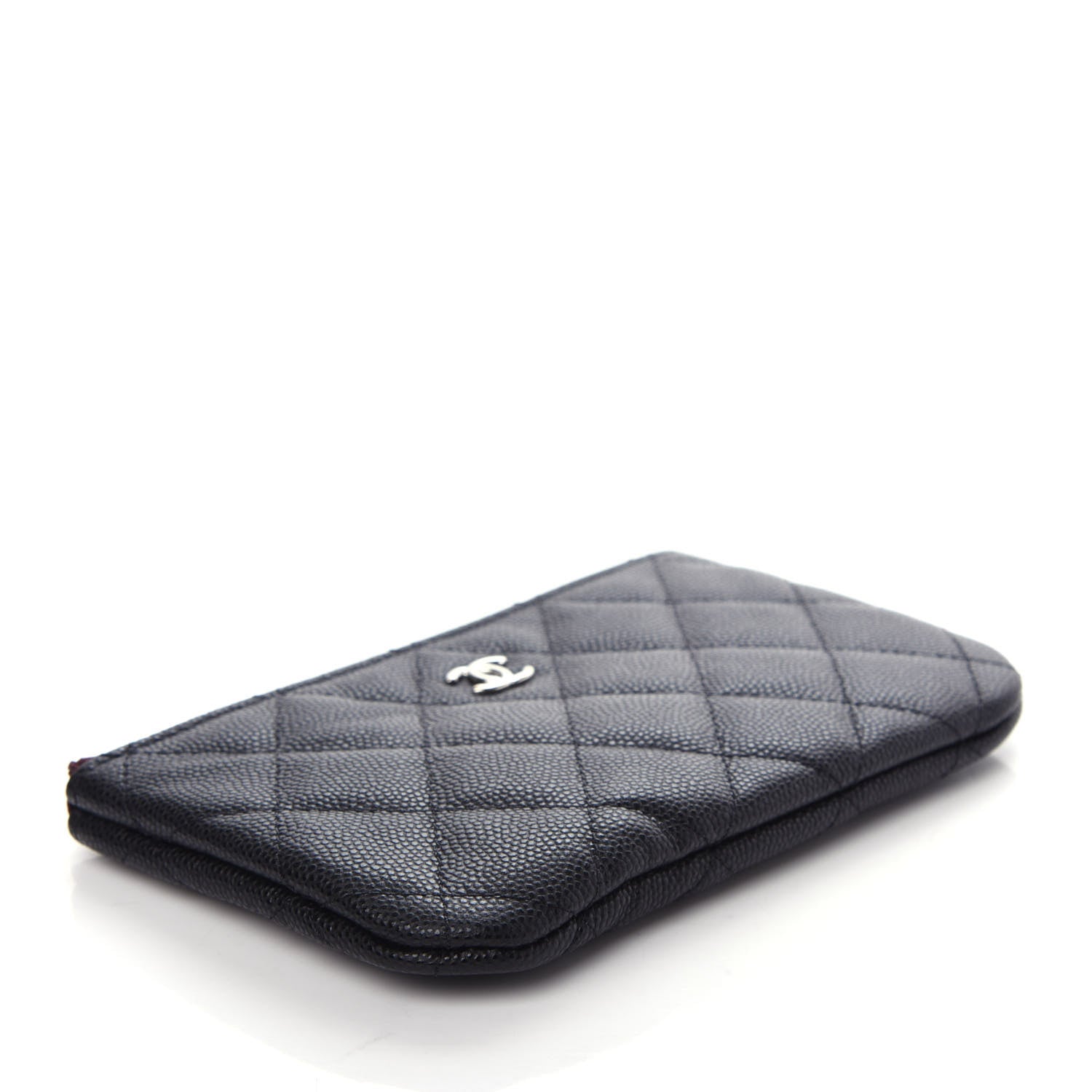 Chanel Caviar Quilted Small Cosmetic Case Black 4 of 7