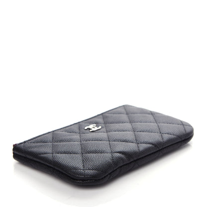Chanel Caviar Quilted Small Cosmetic Case Black 4 of 7