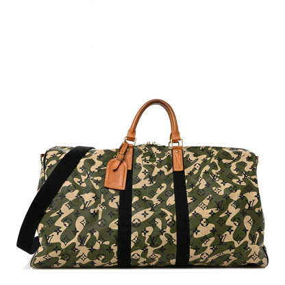 Louis Vuitton Monogramouflage Keepall 55 1 of 12