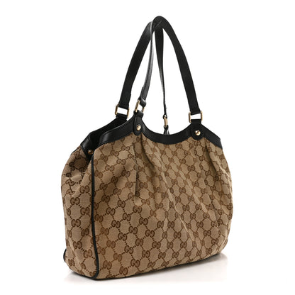 Gucci Monogram Shoulder Bag Dark Brown 2 of 9
