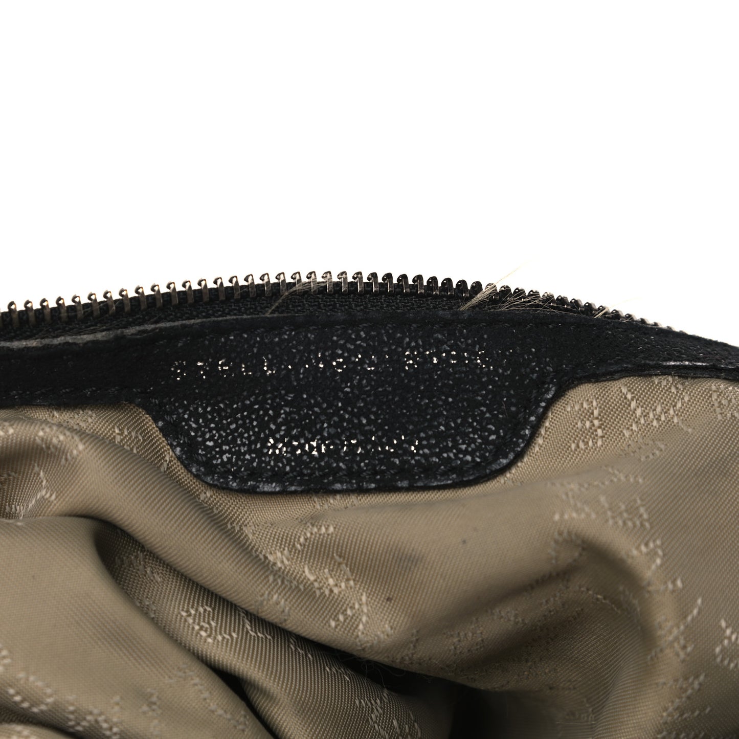 Shaggy Deer Small Falabella Tote Black