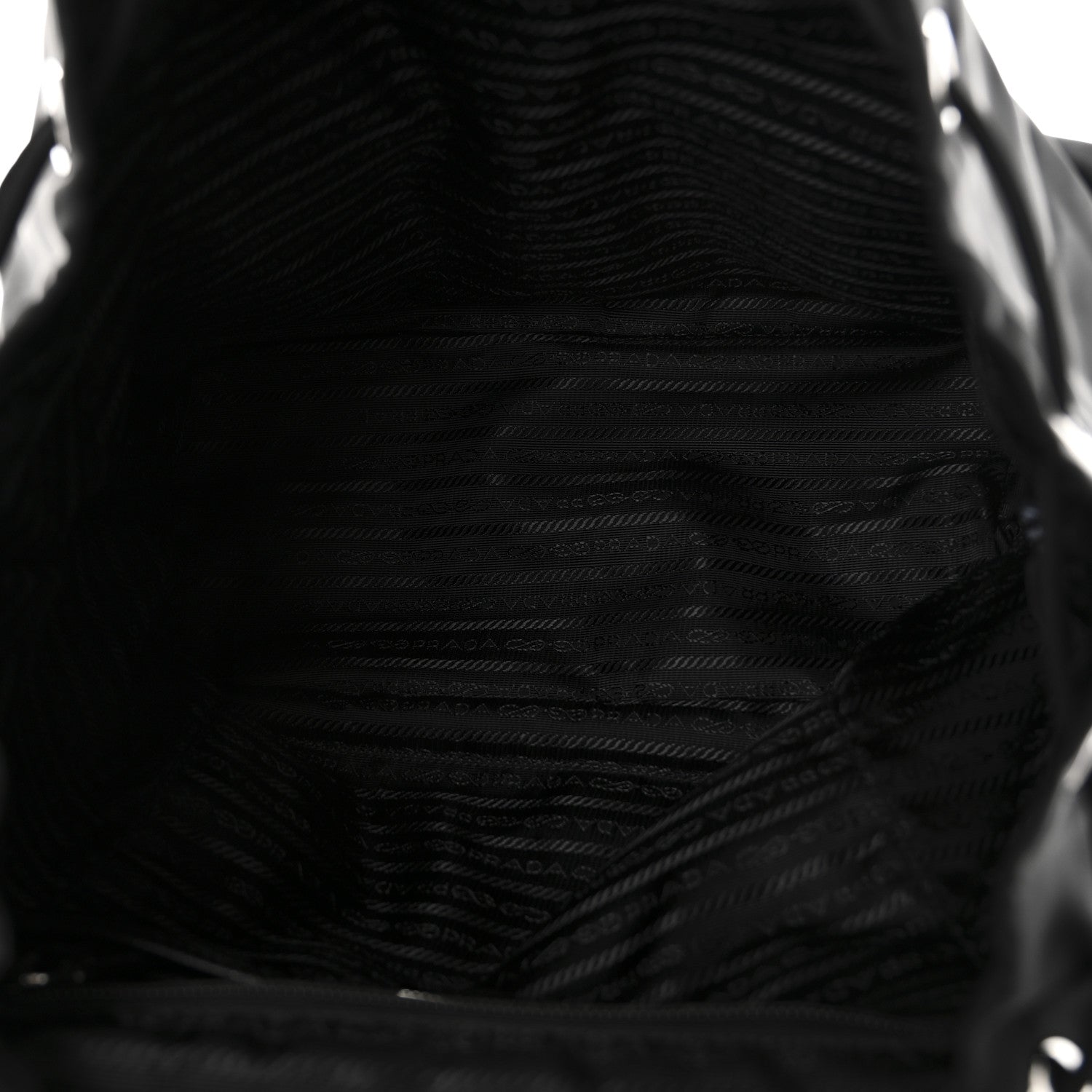 Prada Re-Nylon Saffiano Medium Backpack Black 6 of 10
