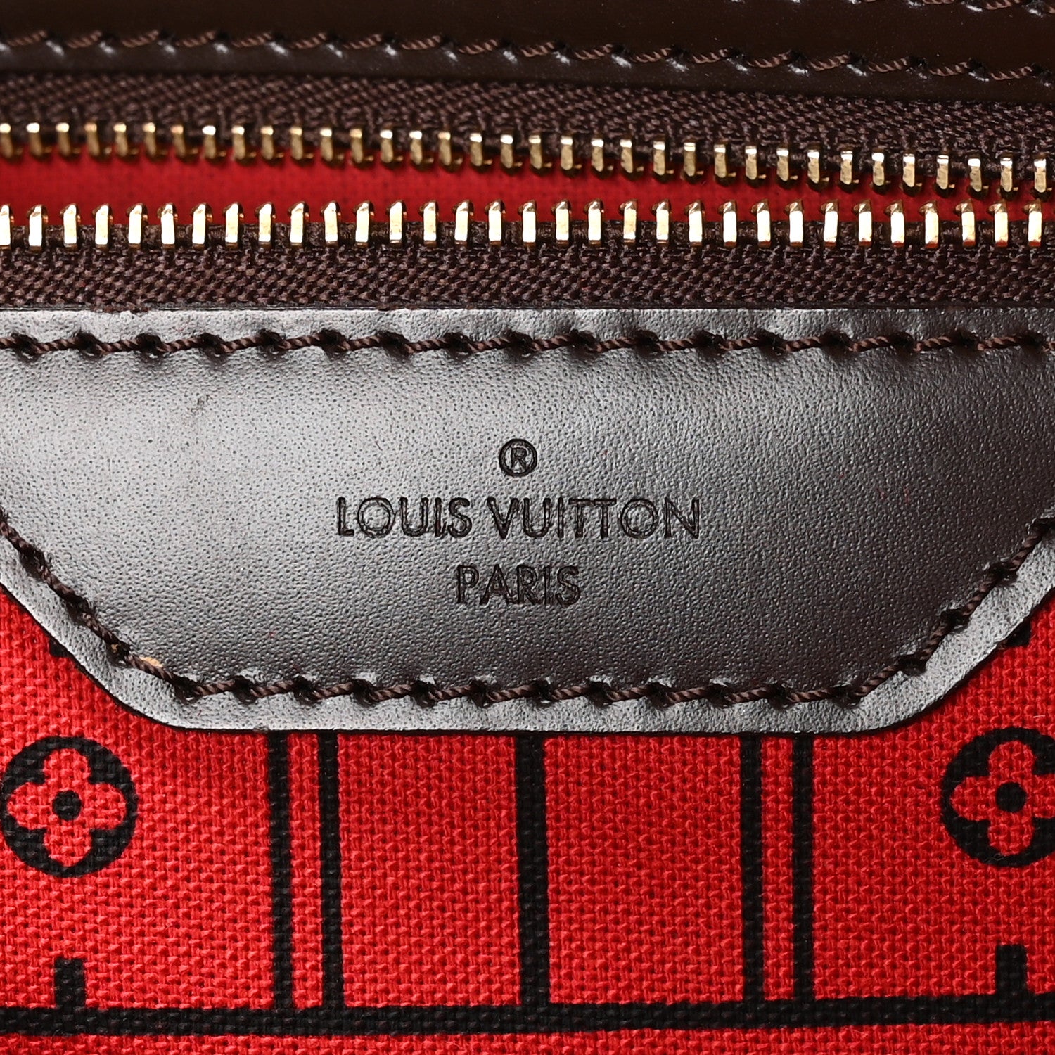 Louis Vuitton Damier Ebene Neverfull GM 6 of 10