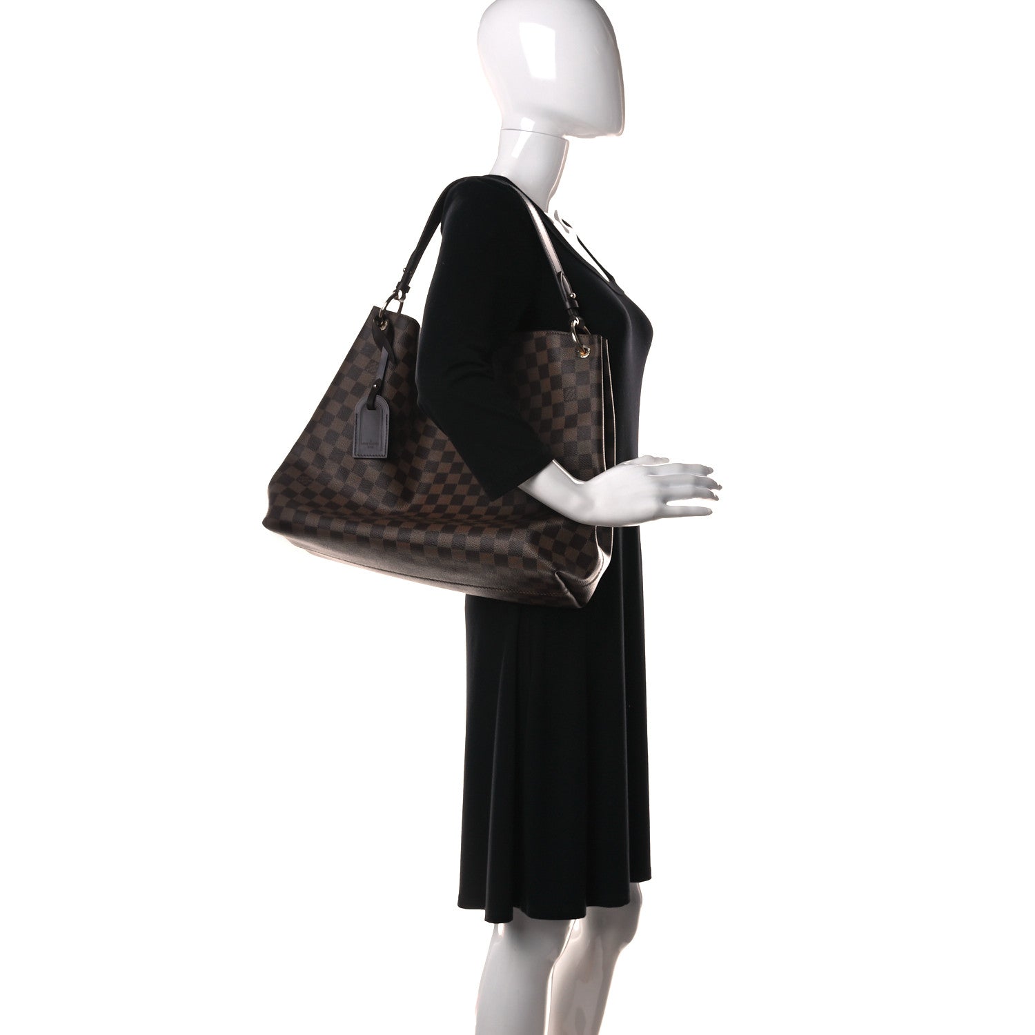 Louis Vuitton Damier Ebene Graceful MM 2 of 10