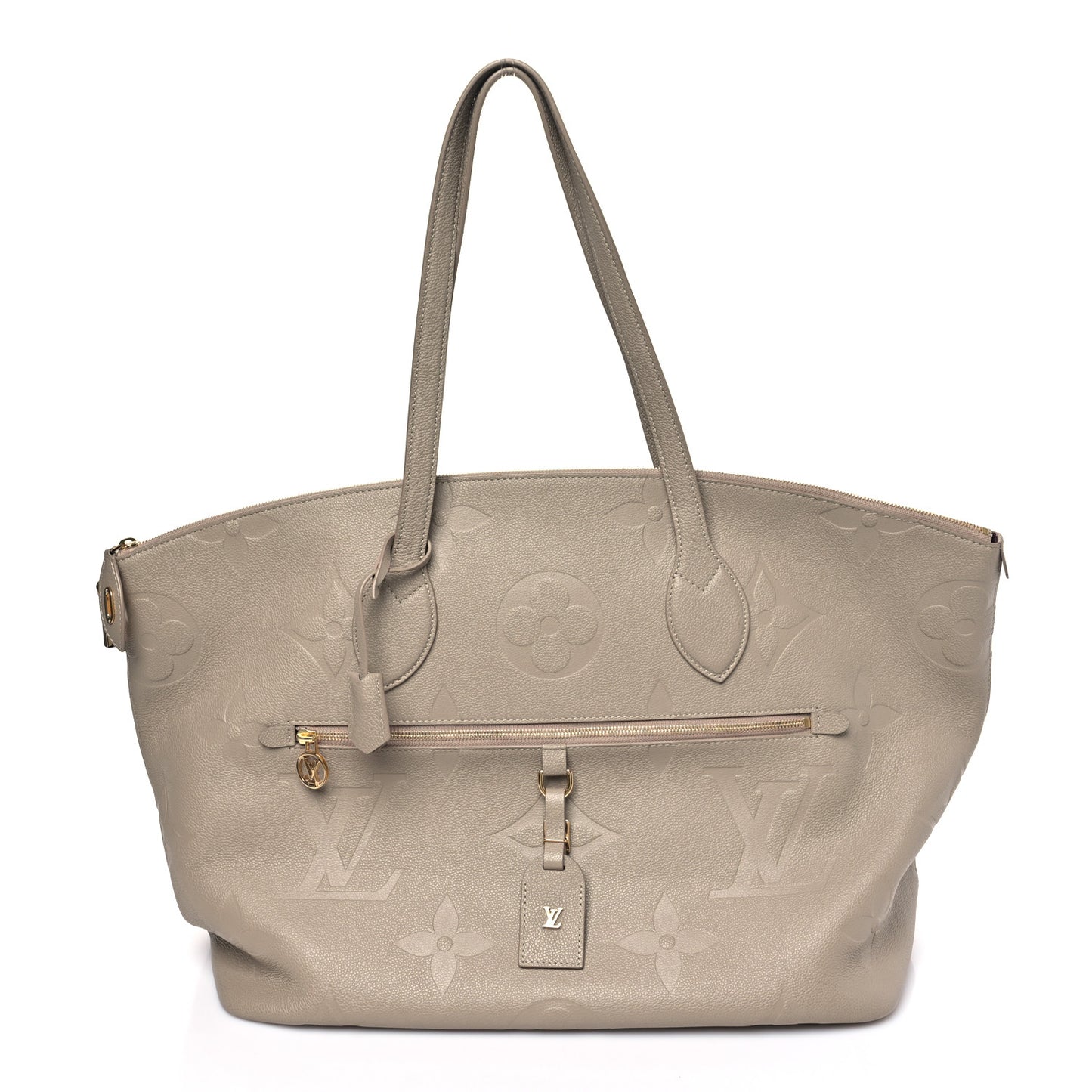 Empreinte Monogram Giant Travel Bag Tourterelle Creme
